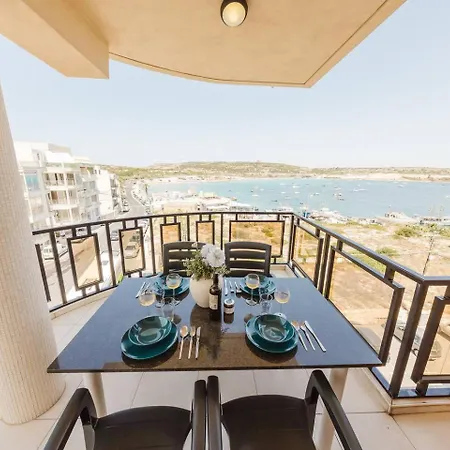 2bed Opposite Ghadira Bay By Homely! * Is-Sellum